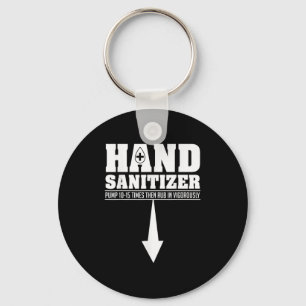 Llavero Humor sanitizer divertido y sarcástico para adulto