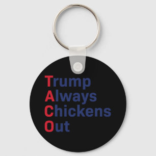 Llavero Humor Taco Trump siempre se esfuma