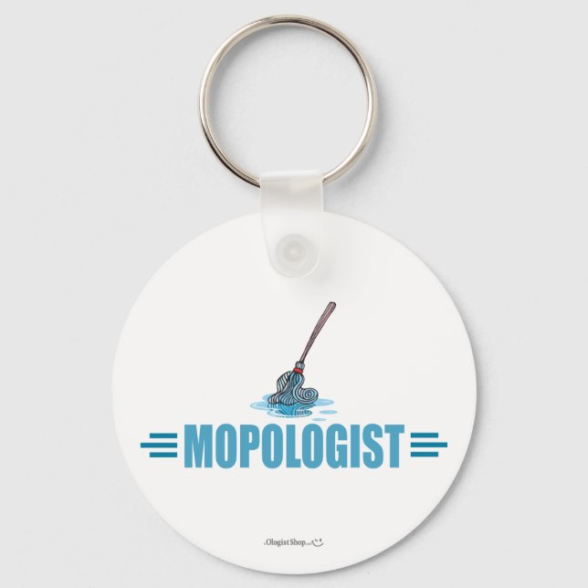 Llavero Humorística Mop Mopping (Anverso)