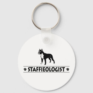 Llavero Humorístico Staffordshire Bull Terrier