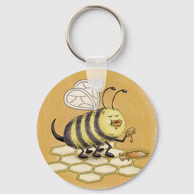 Llavero Hungry Bee Keychain (Anverso)