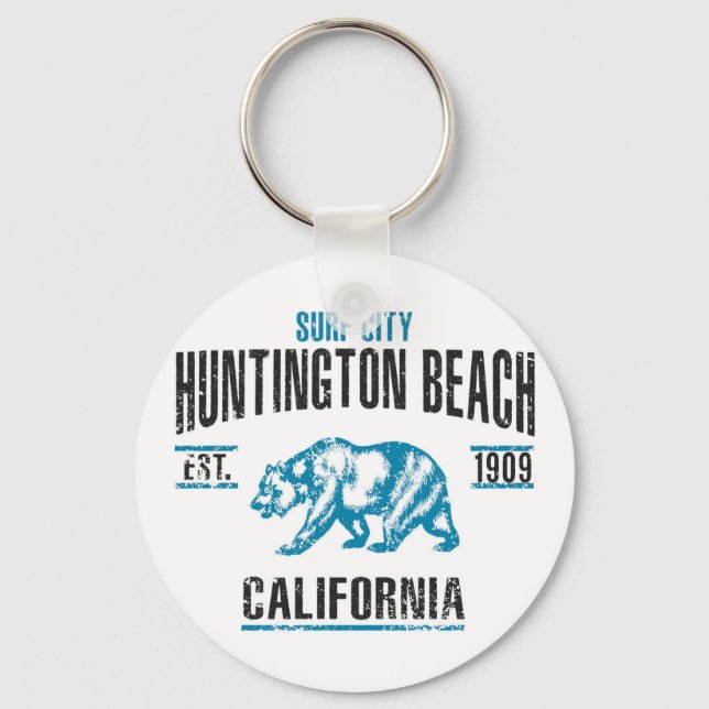 Llavero Huntington Beach (Anverso)