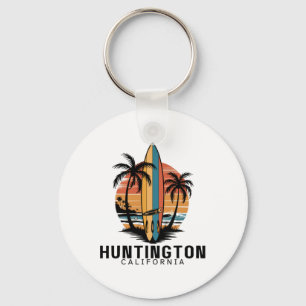 Llavero Huntington Beach California Surfing Surfista 