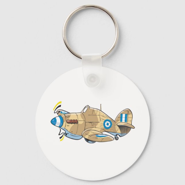 Llavero huracán hawker (Anverso)