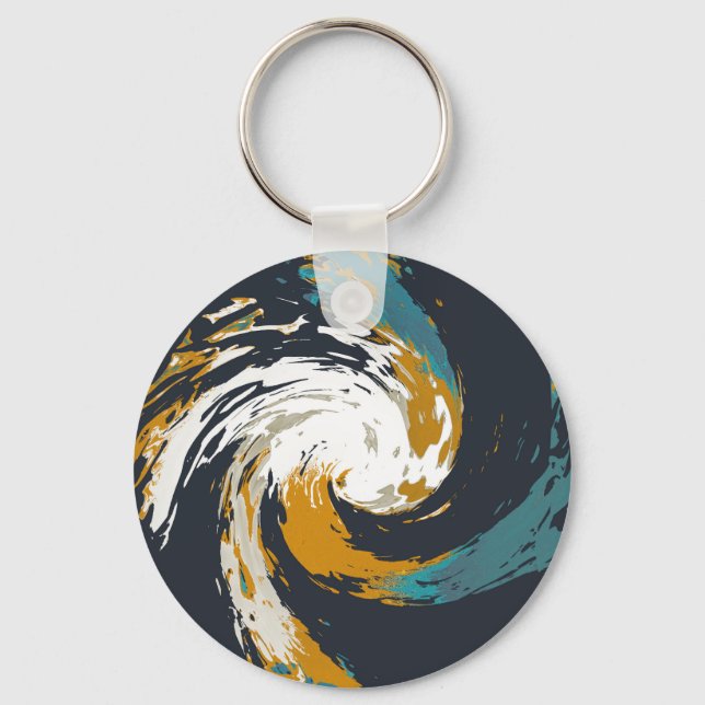 Llavero Huracán Twirl (Anverso)