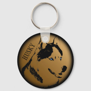 Llavero Husky Keychain Husky Malamute Dog Personalizado de