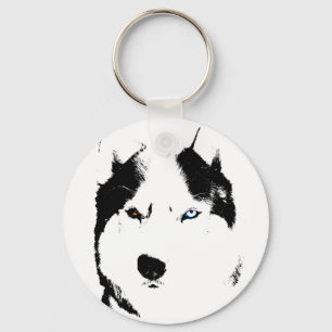 Llavero Husky Keychain Husky Malamute Dog Personalizado de