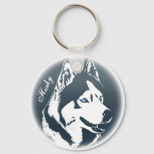 Llavero Husky Keychain Husky Malamute Dog Personalizado de