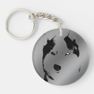 Llavero Husky Keychain Husky Malamute Keychain Personaliza