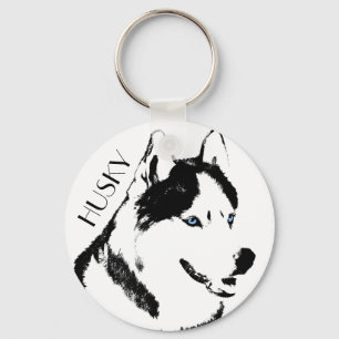 Llavero Husky Keychain Husky Malamute Keychain Personaliza