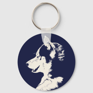 Llavero Husky Keychain Siberian Husky Malamute Regalos