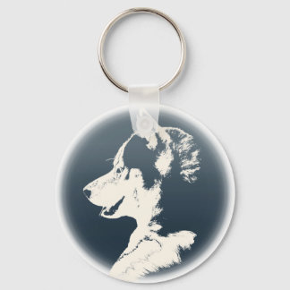 Llavero Husky Keychain Siberian Husky Malamute Regalos