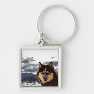 Llavero Husky Keychain siberiano