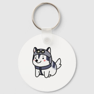 Llavero Husky Pilot Dog Lover Malamute