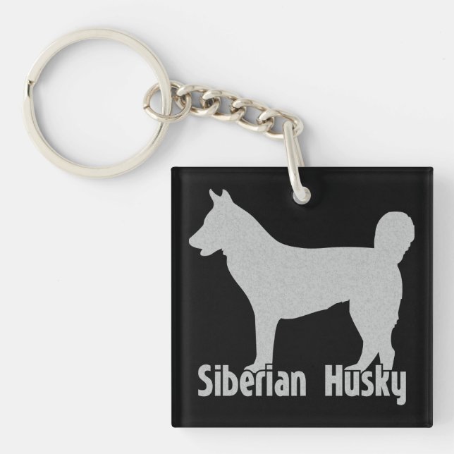 Llavero Husky Siberian (Frente)