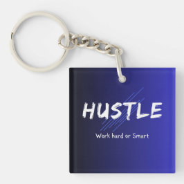 Llavero Hustle Acrylic Keychain