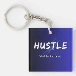 Llavero Hustle Acrylic Keychain