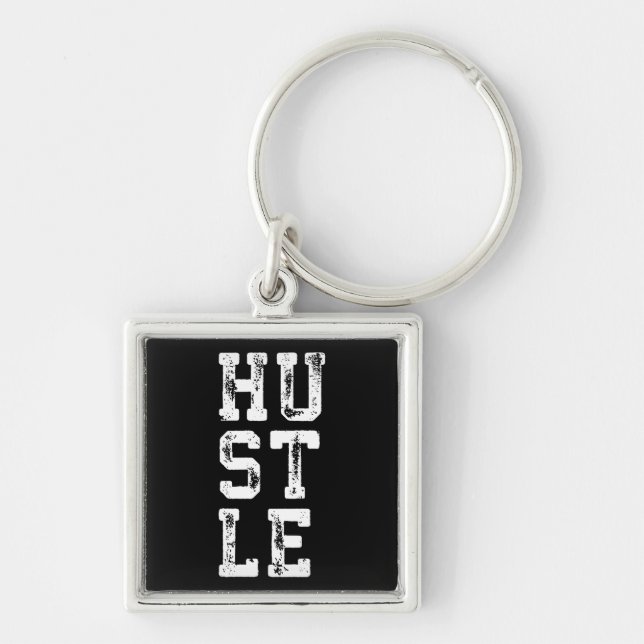 Llavero HUSTLE - Inspirador (Frente)