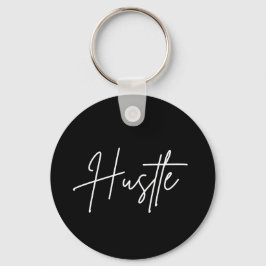 Llavero Hustle Keychain – Modern Minimal Design