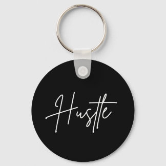 Llavero Hustle Keychain – Modern Minimal Design