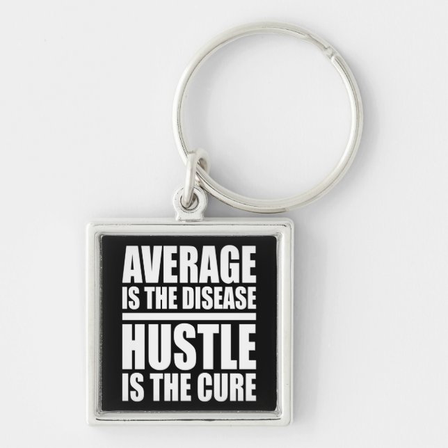 Llavero Hustle - Motivacional (Frente)