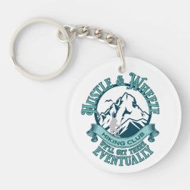 Llavero Hustle & Wheeze Hiking Club 