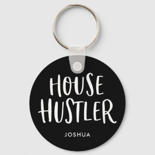 Llavero Hustler Real Estate Agente Personalizado Mens