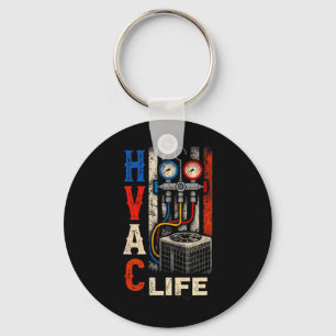 Llavero Hvac Life – Técnico de Calefacción Enfriamiento Ve
