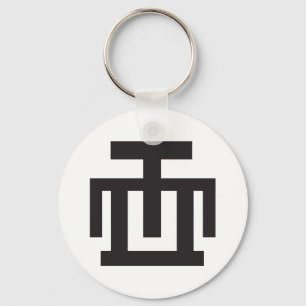 Llavero HWE MU DUA   Symbol of Examination Quality Control