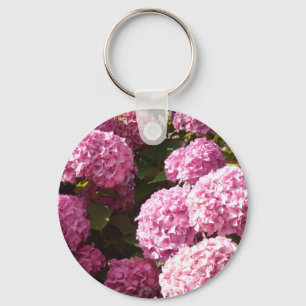 Llavero Hydrangea rosa