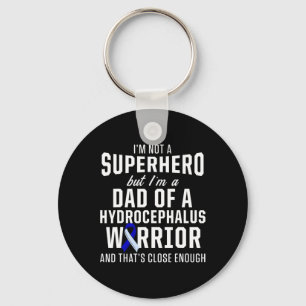 Llavero Hydrocephalus Survivor Dad Hero Awareness Warrior