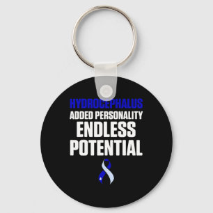 Llavero Hydrocephalus Survivor Personalidad Awareness Warr