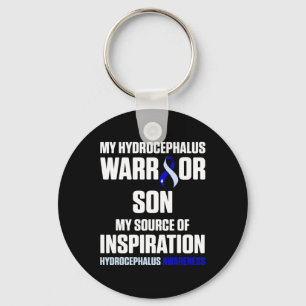 Llavero Hydrocephalus Survivor Son Guerrero de Conciencia