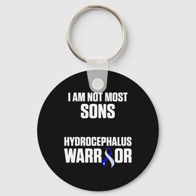 Llavero Hydrocephalus Survivor Sons Awareness Warrior (Anverso)