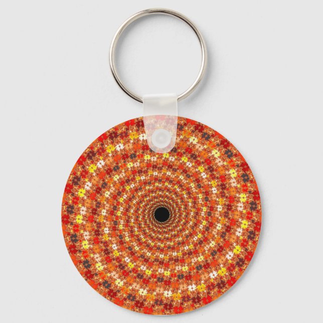 Llavero Hypno Orb - Fractal Keychain (Anverso)