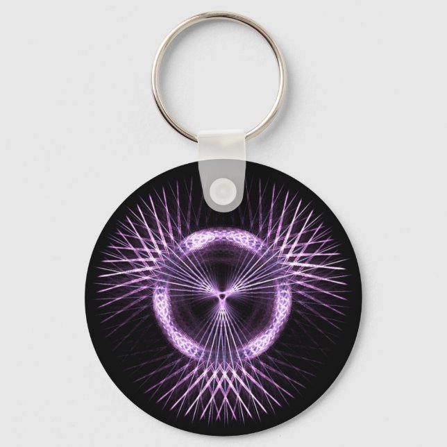 Llavero Hypnosis Fractal Keychain (Anverso)