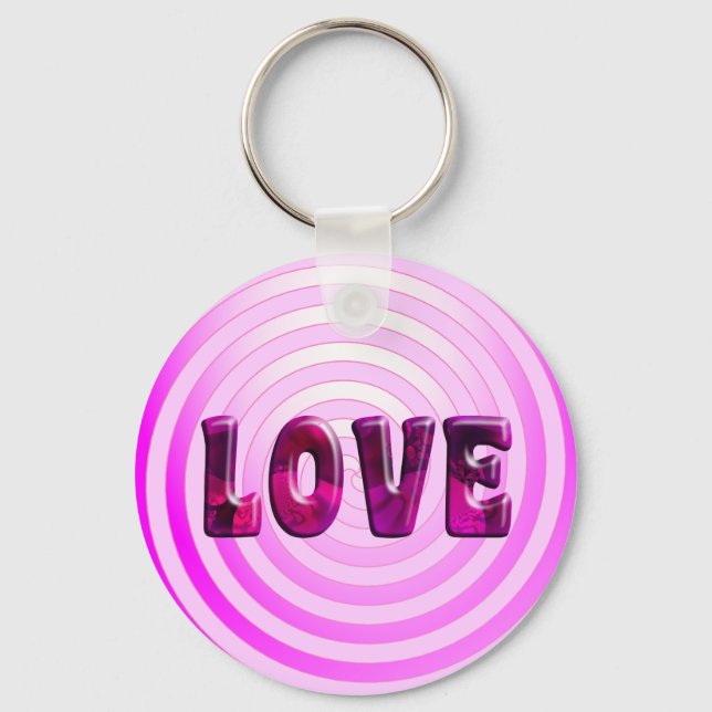 Llavero Hypnotic Love Keychain (Anverso)