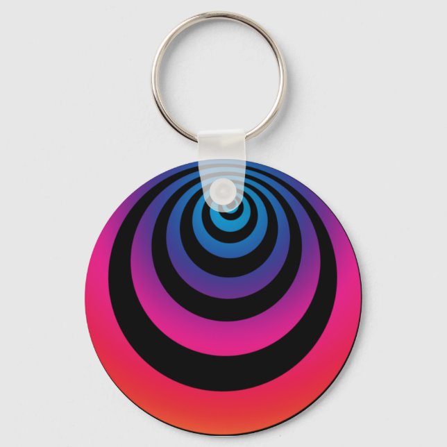 Llavero Hypnotic Purple Keychain (Anverso)