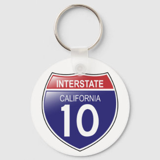 Llavero I-10 California Keychain
