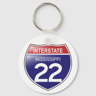 Llavero I-22 Mississippi Keychain