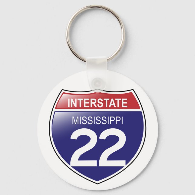 Llavero I-22 Mississippi Keychain (Anverso)