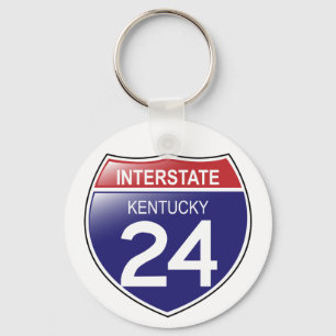 Llavero I-24 Kentucky Keychain