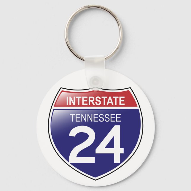 Llavero I-25 Tennessee Keychain (Anverso)