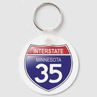 Llavero I-35 Minnesota Keychain