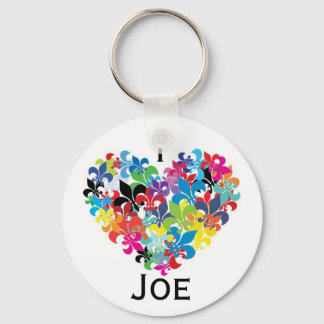 Llavero I <3 Joe