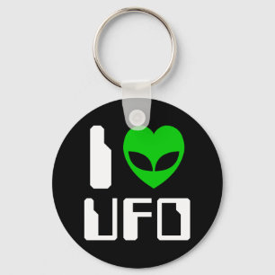 Llavero I Alien Heart UFO