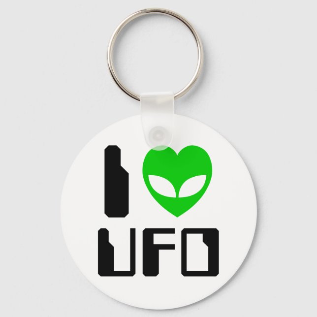 Llavero I Alien Heart UFO (Anverso)
