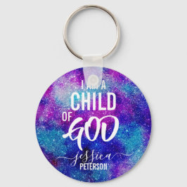 Llavero "I AM A CHILD OF GOD" Keychain