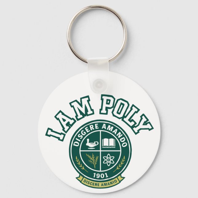 Llavero I AM POLY Classic Keychain (Reverso )