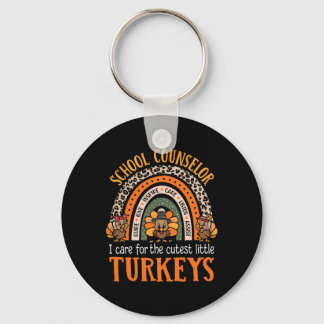 Llavero I Care For The Cutest Turkeys Thanksgiving School